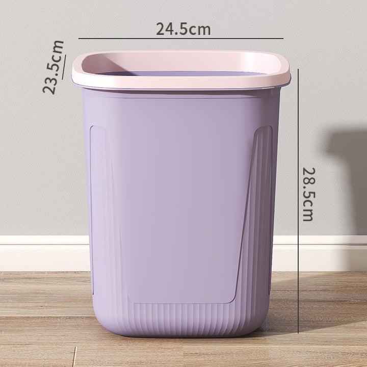 Women's elegant and practical waste bin with ergonomic handle Bowlift