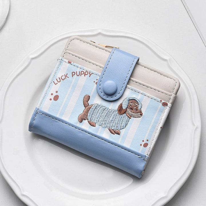 Cute Dog-Themed Card Holder Bowlift