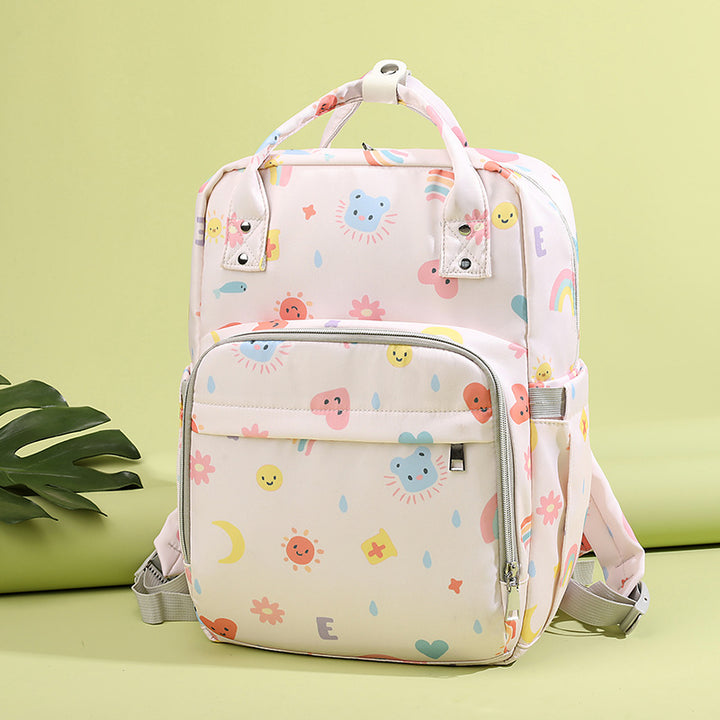 Cute Graphic Print Backpack Bowlift