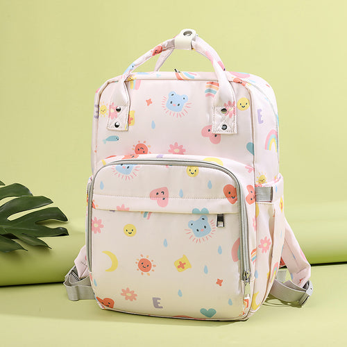 Cute Graphic Print Backpack Bowlift