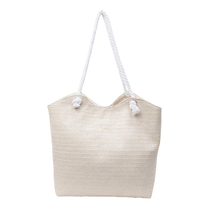 Spacious Striped Beach Tote Bowlift