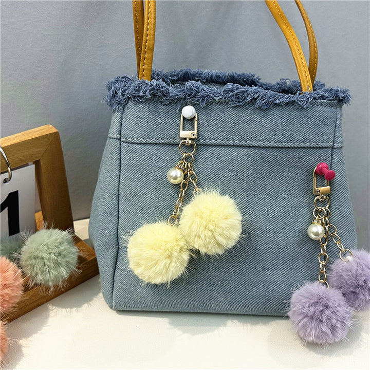 Stylish Denim Tote Bag Bowlift