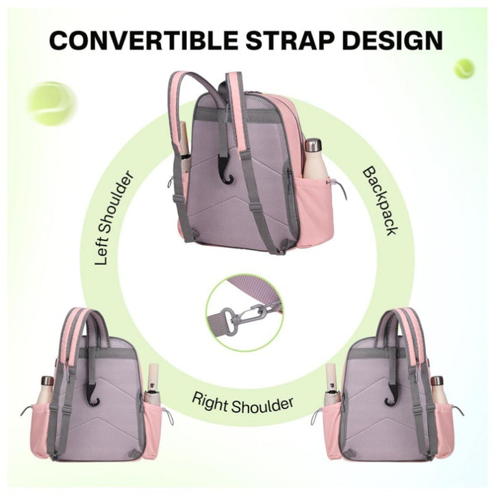 Multifunctional Tennis Backpack Bowlift