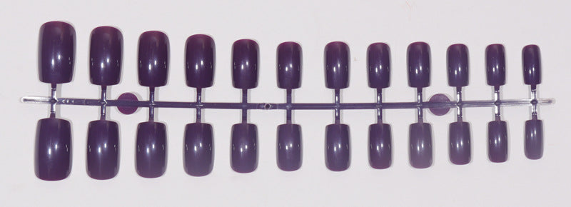 Natural Glossy Press-On Nail Tips Bowlift