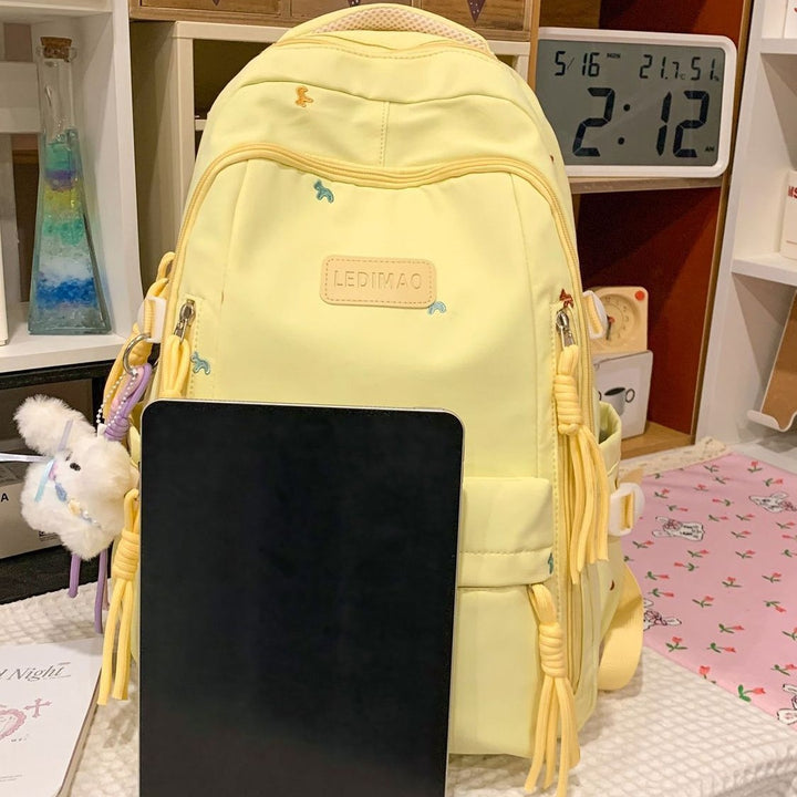 Trendy Auxiliary Pocket Backpack