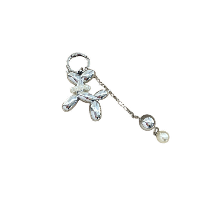 Playful Balloon Dog-Inspired Keychain Bowlift