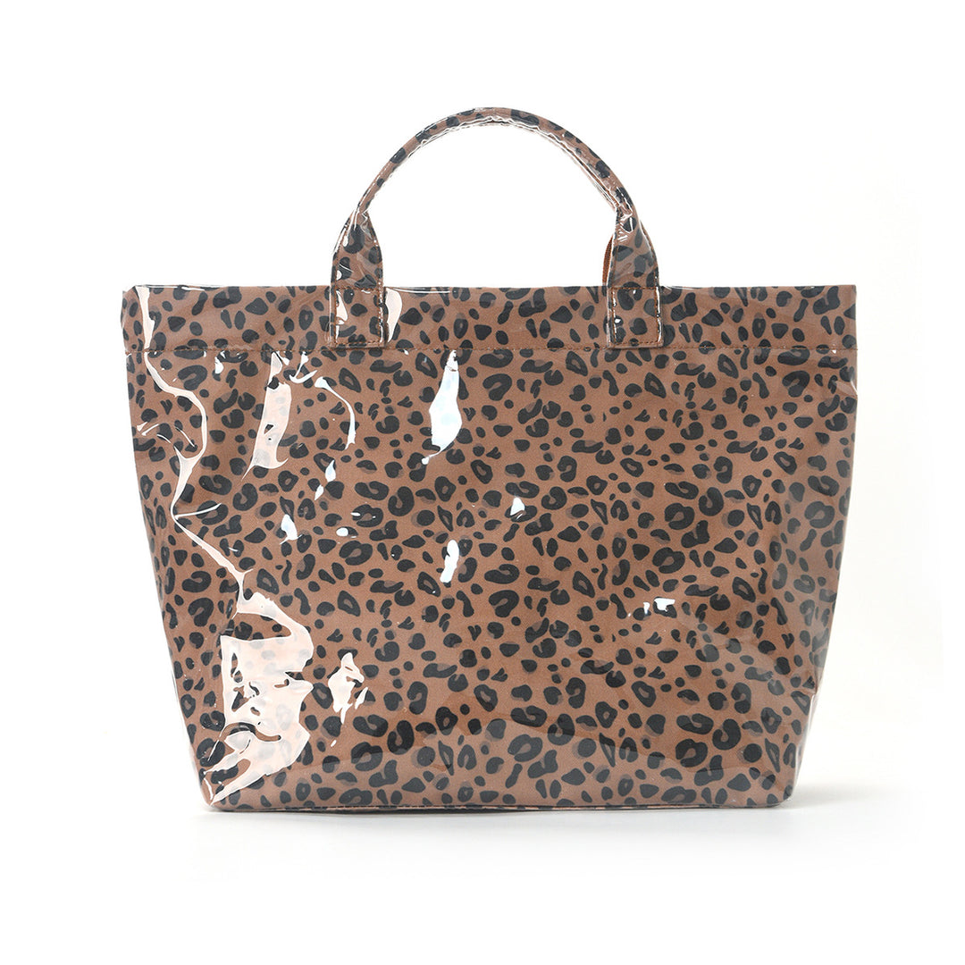 Beach bag with colorful check pattern and water-repellent coating Bowlift