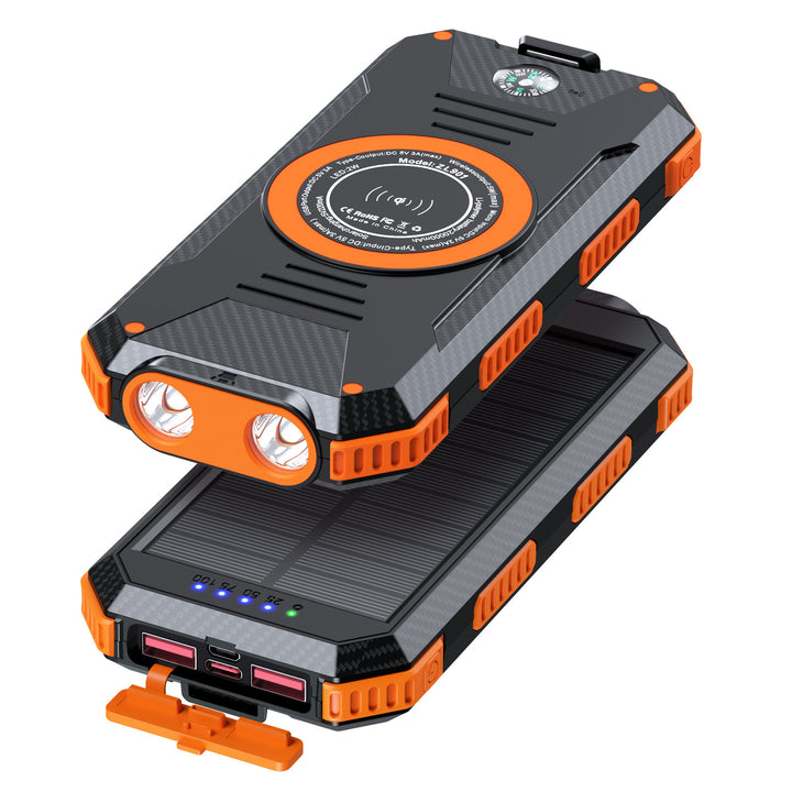 Solar Powerbank with Wireless Charging Function Bowlift