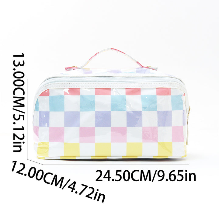 Cosmetic storage bag with multiple compartments Bowlift
