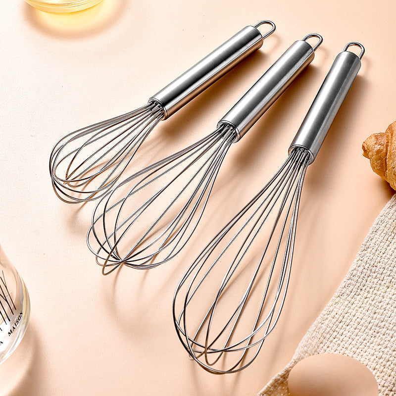 High-quality stainless steel kitchen whisk with ergonomic handle Bowlift