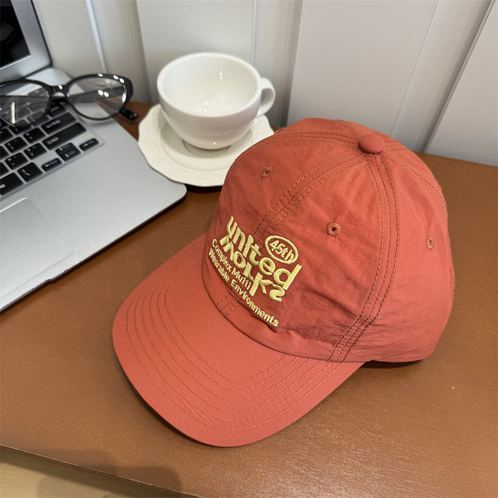Unisex Lightweight Embroidered Baseball Cap Bowlift