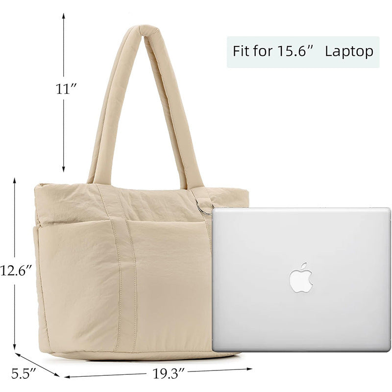 Practical everyday handbag with multiple compartments Bowlift