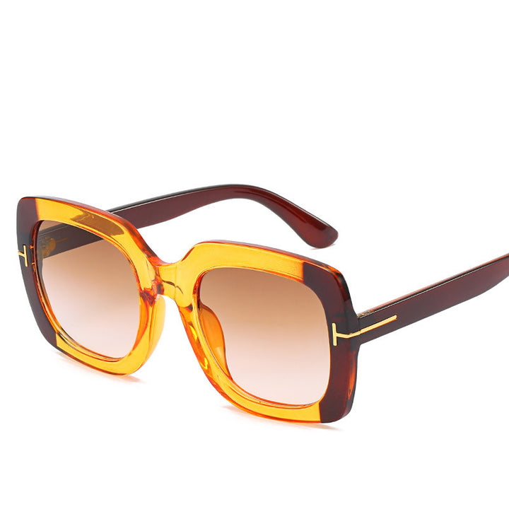 Oversized Fashion Sunglasses with Gradient Lenses Bowlift