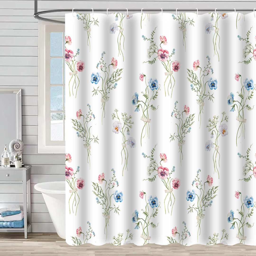 Botanical Garden Shower Curtain Bowlift
