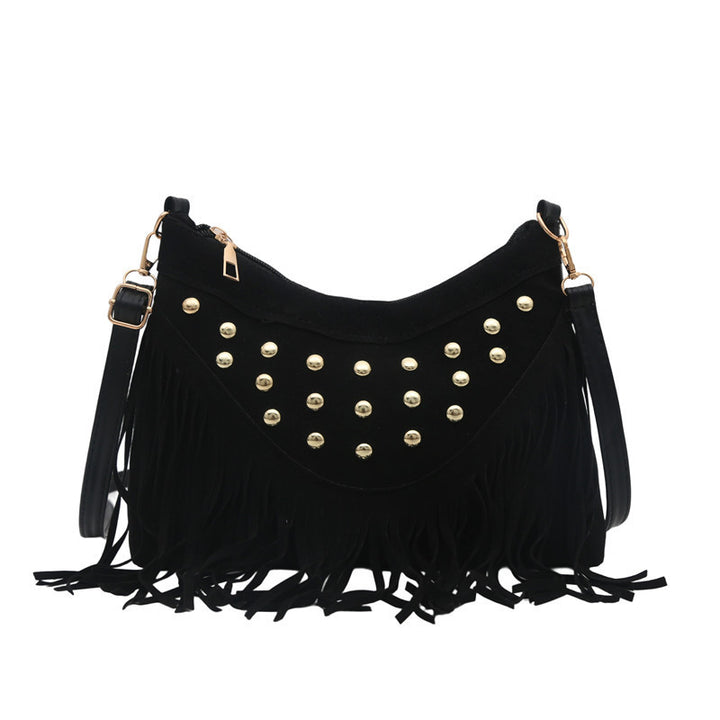 Decorative Fringe Crossbody Bag Bowlift