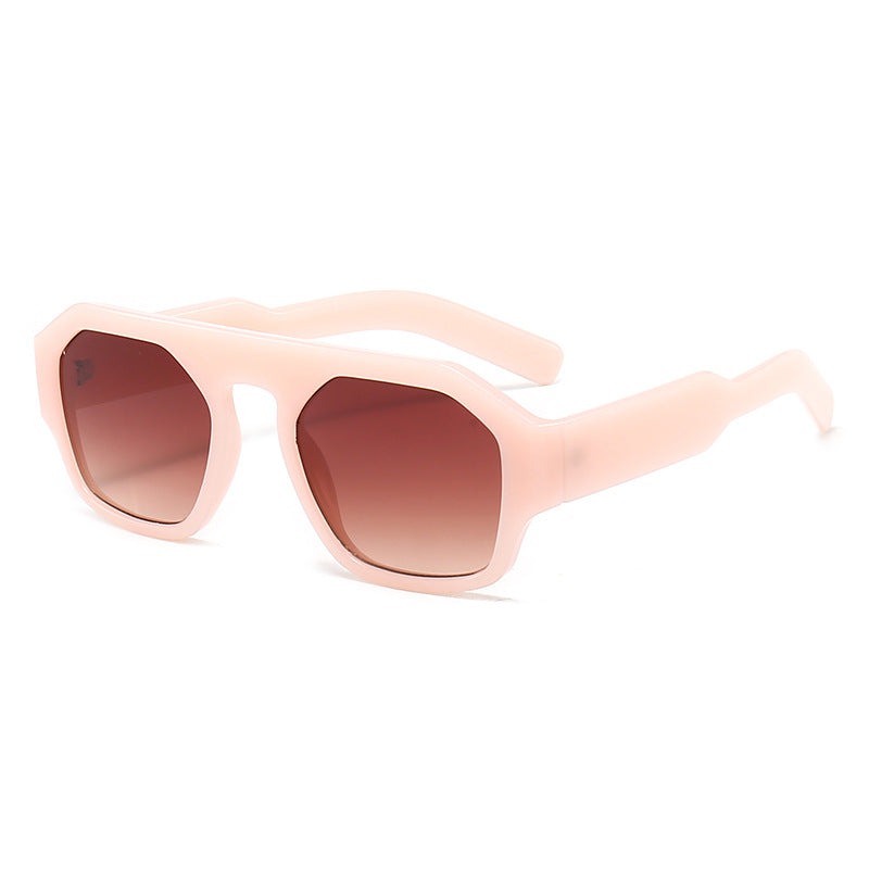 Women's fashionable sunglasses in innovative geometric design Bowlift