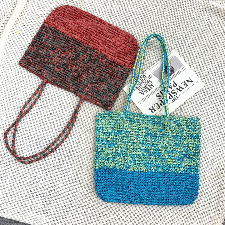 Hand-knotted Tote Bag Made of Sustainable Material Bowlift