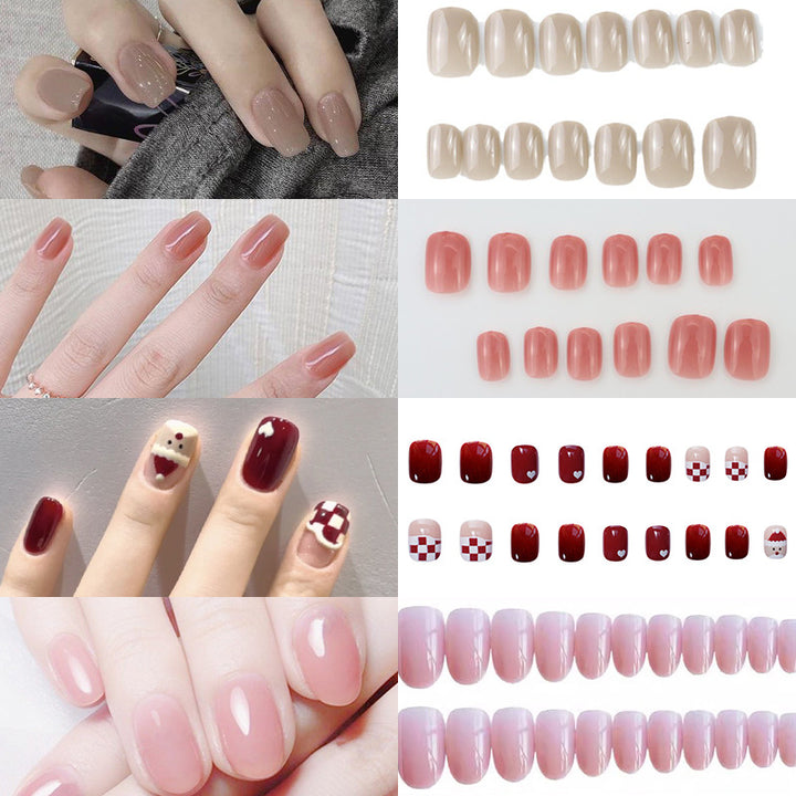 Natural Glossy Nail Tips Bowlift