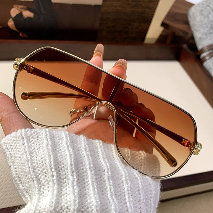 Women oversized pilot sunglasses Bowlift