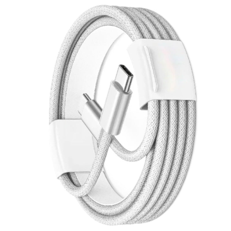 Braided USB-C to USB-A reinforced charging cable with nylon braid Bowlift