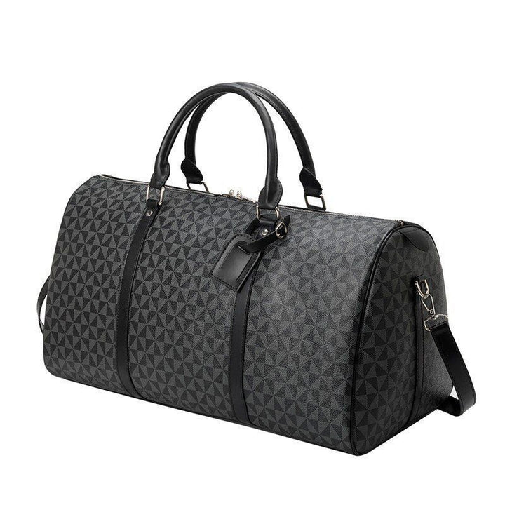 Spacious travel bag with stylish geometric design Bowlift