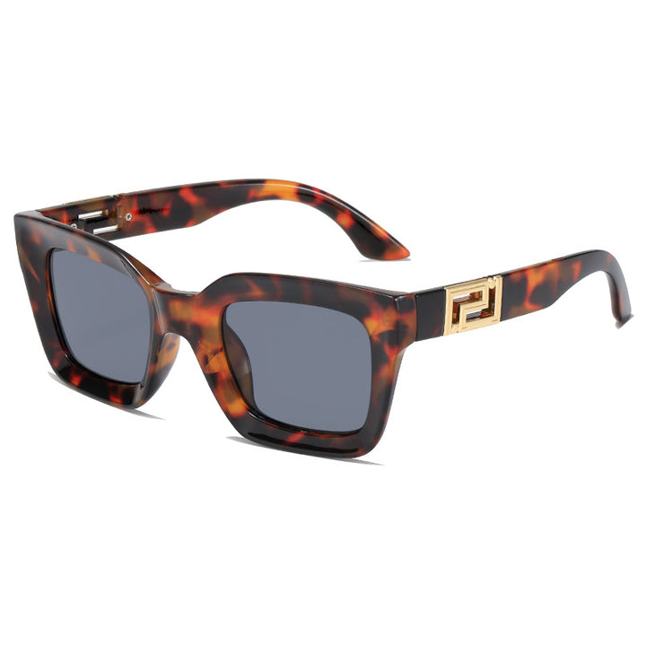 Ladies Square Sunglasses with Luxurious Design Bowlift