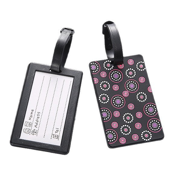 Unisex Luggage Tag in Creative Retro Pattern Bowlift
