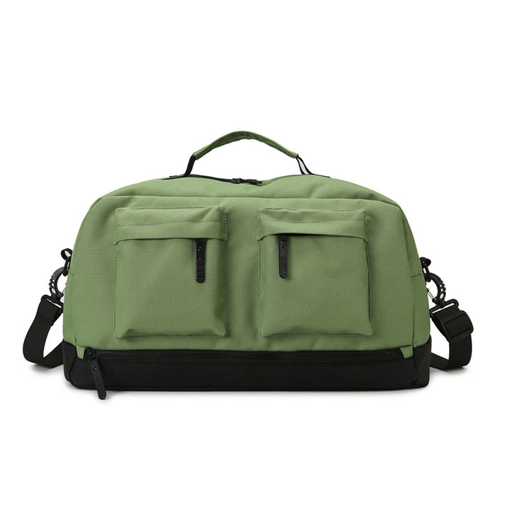 Sporty travel bag with two additional outer pockets Bowlift