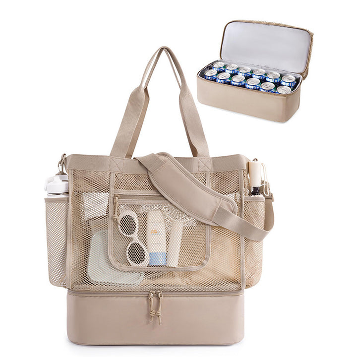 Multifunctional cooler bag with practical outer pockets Bowlift