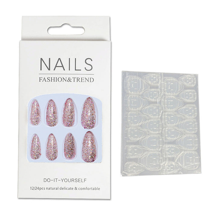Glamorous Glitter Press-On Nail Set Bowlift