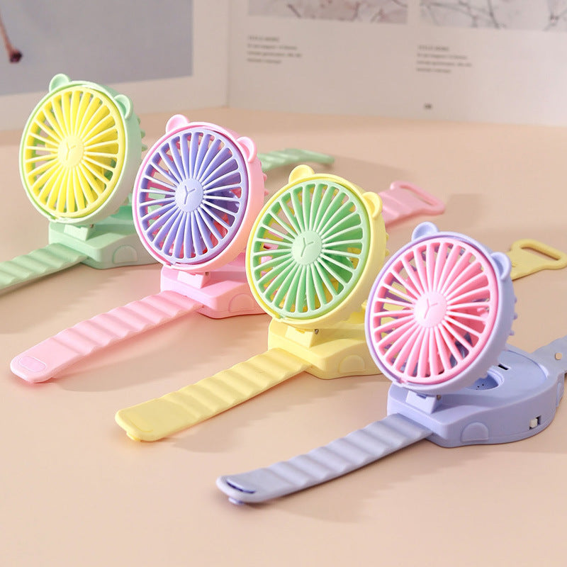 Portable Hand Fan with Carry Strap Bowlift