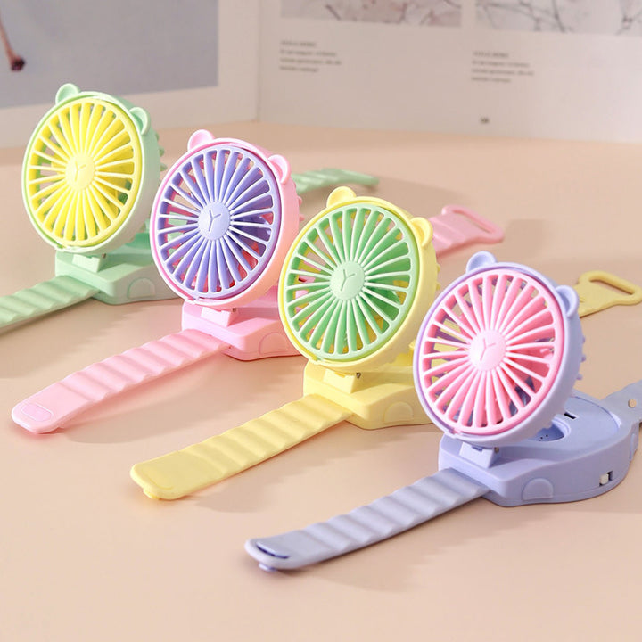 Portable Hand Fan with Carry Strap Bowlift