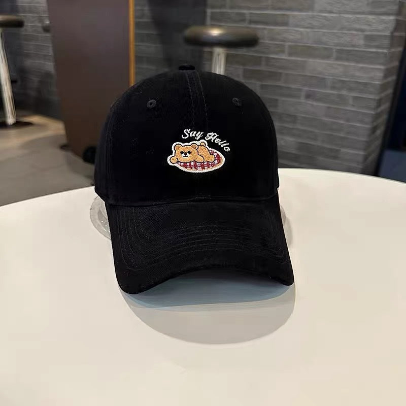 Playful Embroidered Baseball Cap