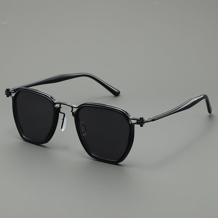 Men's Polarized Geometric Sunglasses Bowlift