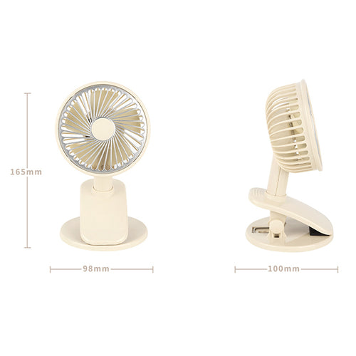 Ladies portable table fan with flexible tilt mechanism Bowlift