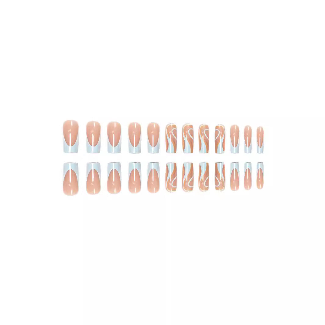 Artistic Marble Nail Art Set Bowlift