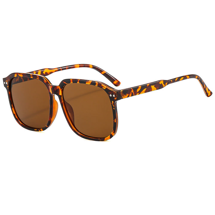 Women's square sunglasses with modern plastic frame Bowlift