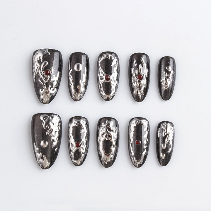 Artistic Sculpted Nail Art Bowlift