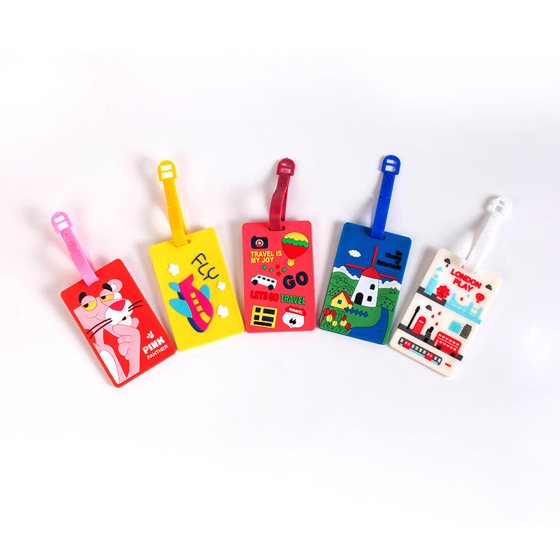 Unisex luggage tag with unique London design Bowlift