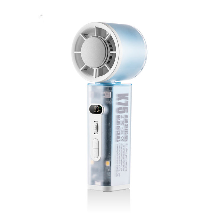 Ladies high-performance cordless hand fan Bowlift