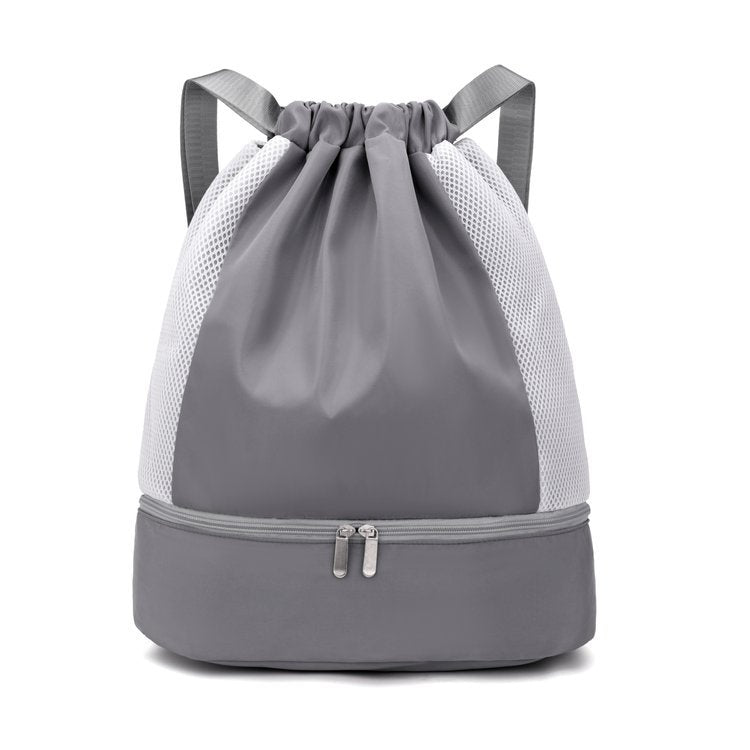 Lightweight Mesh Drawstring Backpack Bowlift