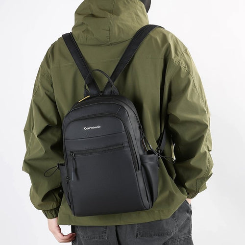 Modern City Backpack with Ergonomic Carrying System and Numerous Compartments Bowlift