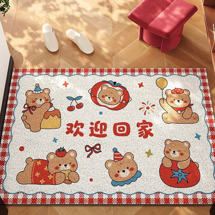 Children's Playful Cartoon Area Mat