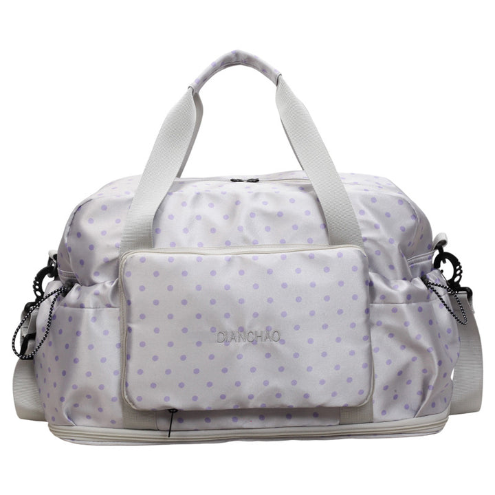 Stylish Polka Dot Overnight Duffle