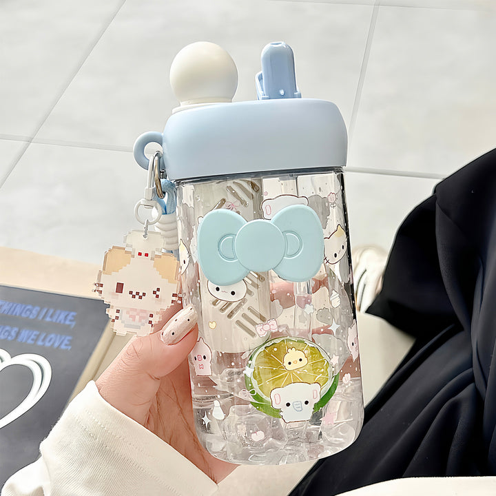 Women’s water bottle with playful design Bowlift