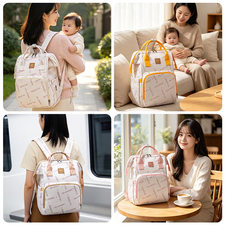 Versatile Multi-Compartment Travel Backpack Bowlift