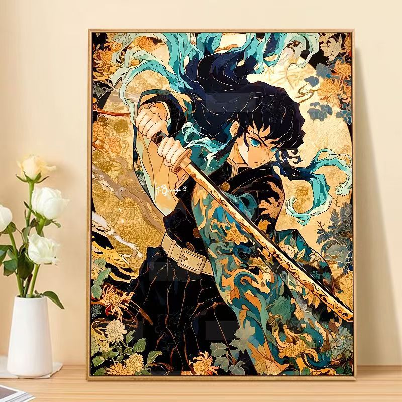 Fantasy Warrior Canvas Art Print Bowlift
