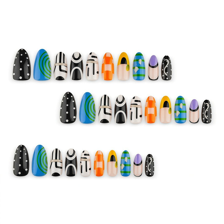 Creative Nail Art in Modern Graphic Design Bowlift