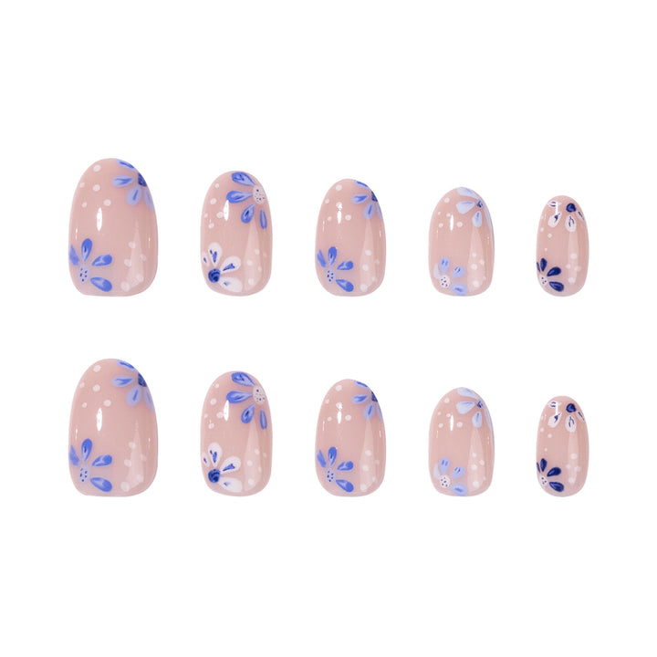 Artful Nail Art with Floral Patterns Bowlift