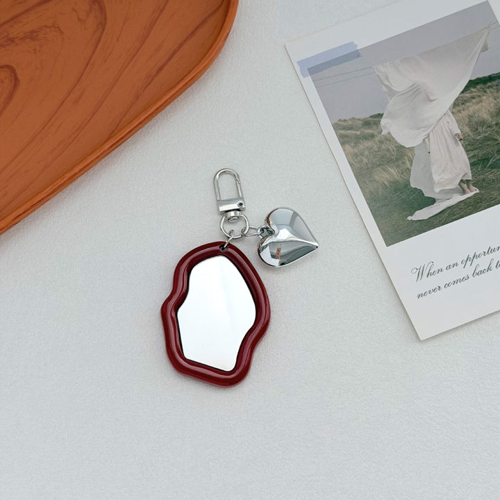 Creative Mirrored Keychain Bowlift
